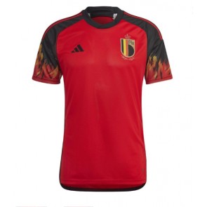 Maillot de foot Belgique Domicile Monde 2022 Manches Courte